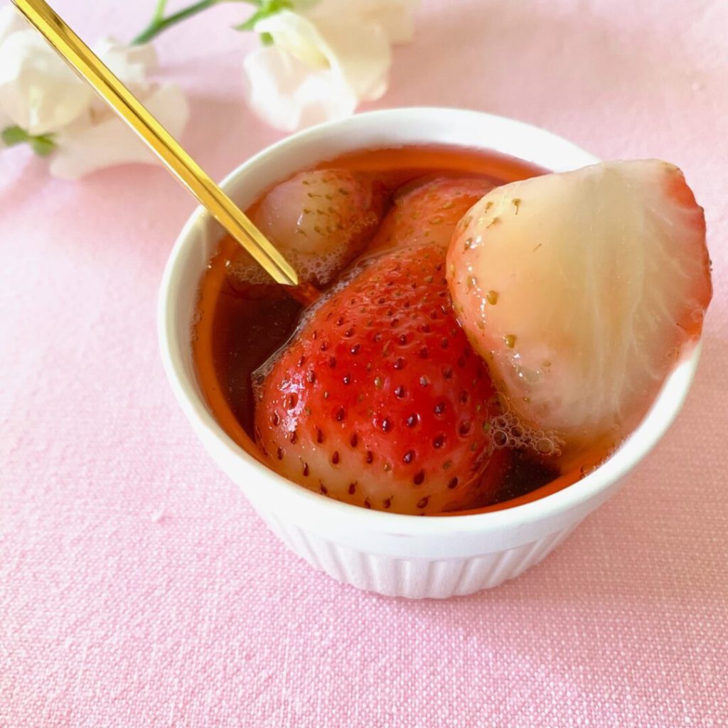 いちごのコンポート
